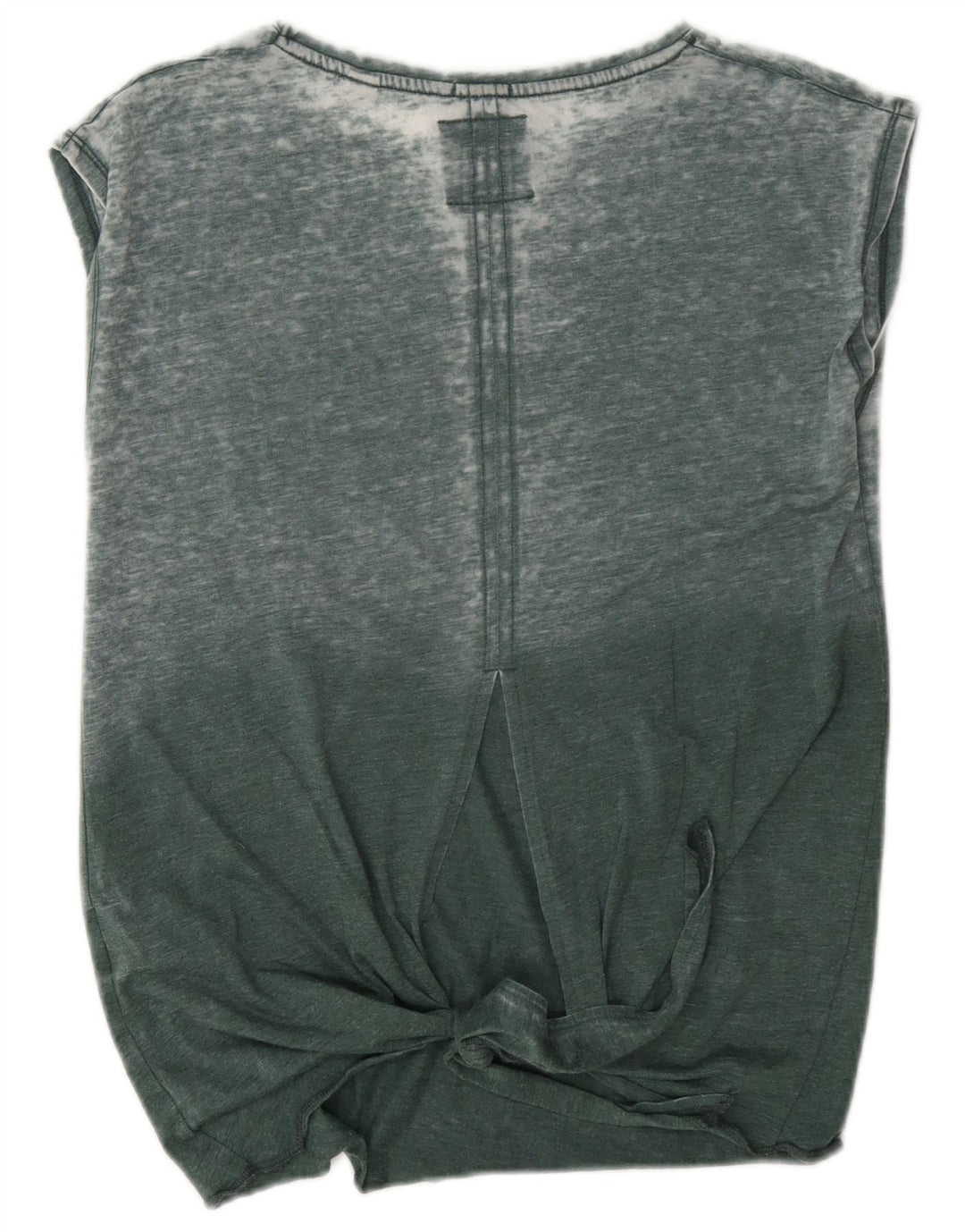 Superdry Débardeur graphique surdimensionné pour femme UK 8 Small Vert Coton