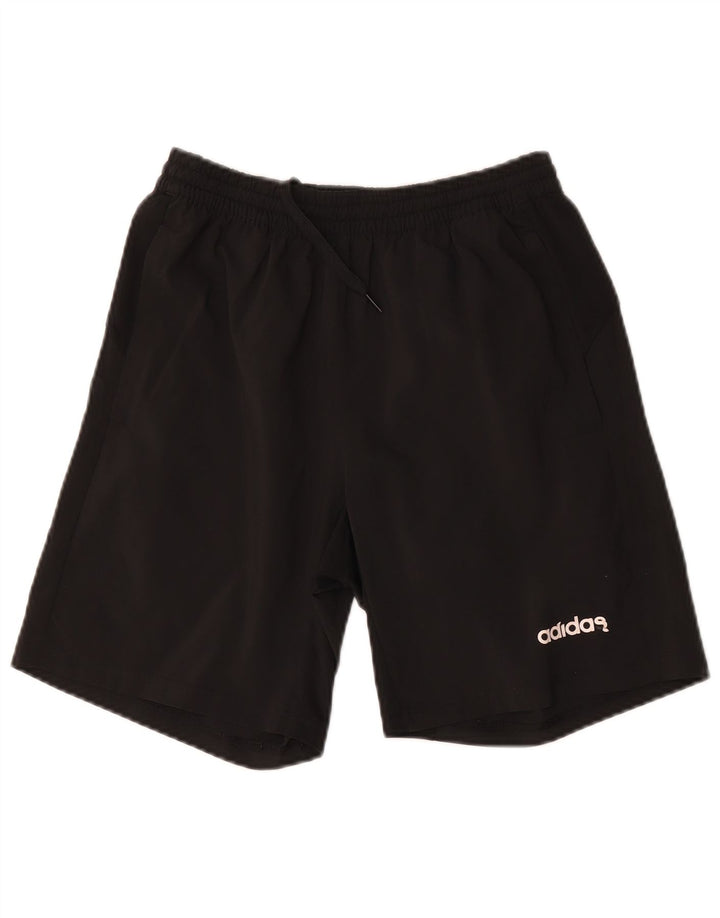 Adidas Short de sport Aeroready pour hommes, petit, noir, polyester