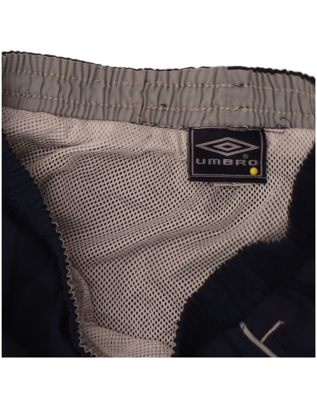 Umbro Short de Sport Graphique Garçon 9-10 ans Bleu Marine Moyen Polyester