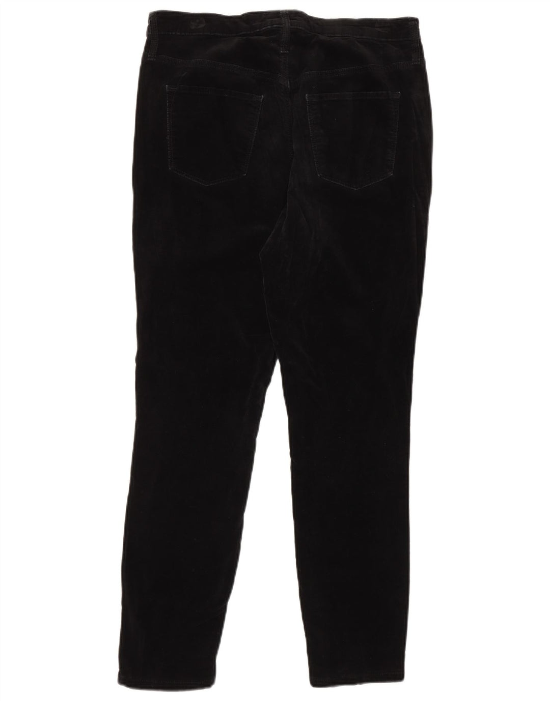 MOSSIMO Pantalon décontracté taille haute pour femme US 12 Large W31 L29 Noir