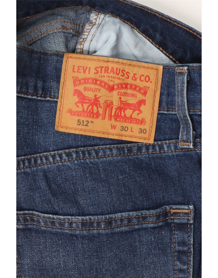 Levi's Jean Slim 512 Tapered Homme Bleu