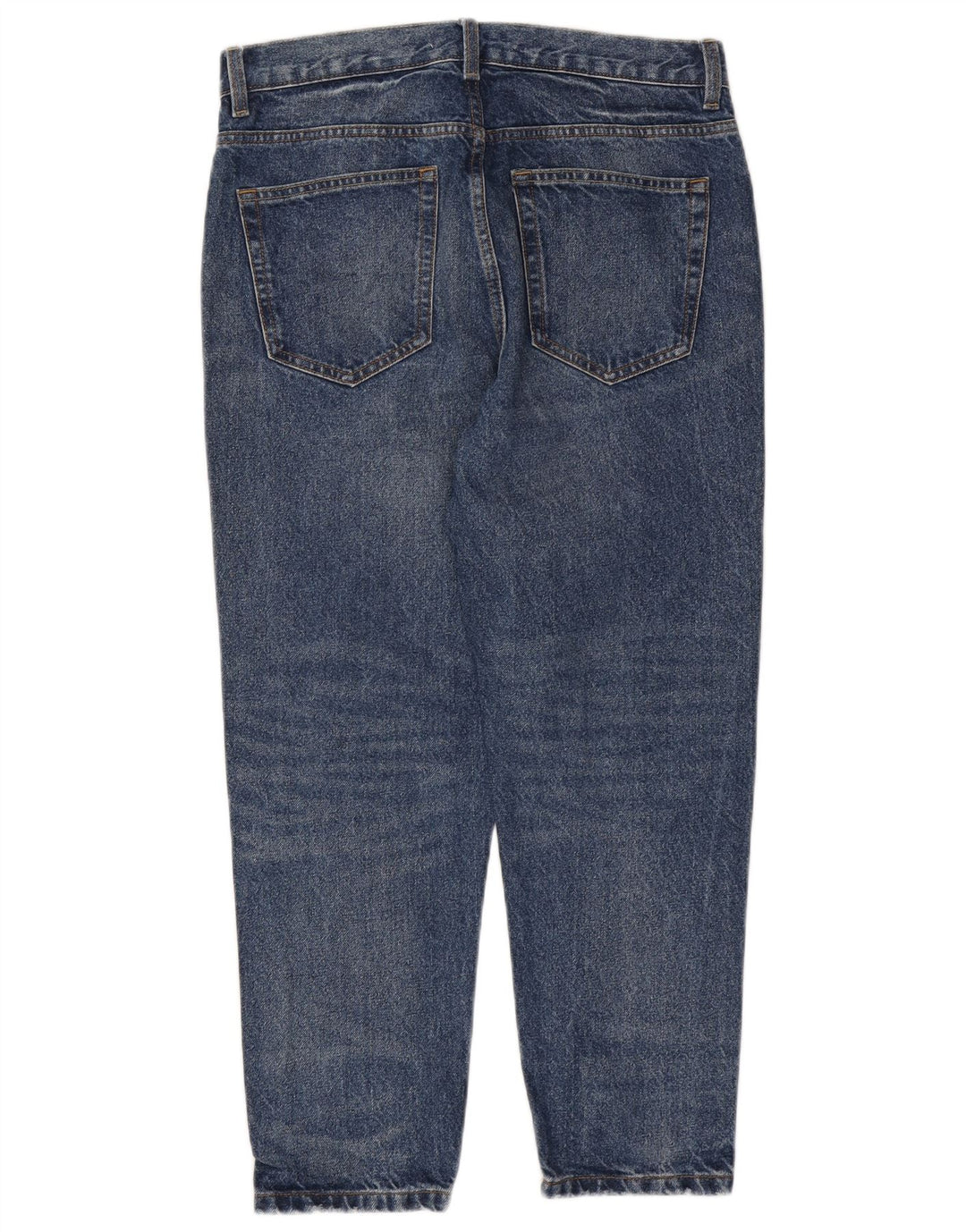 ZARA Jean court fuselé pour homme EU 40 Medium W31 L25 Bleu
