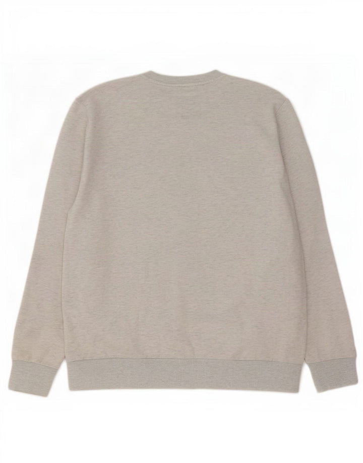 Jack & Jones Sweat-Shirt Graphique Homme XL Gris Moucheté Coton