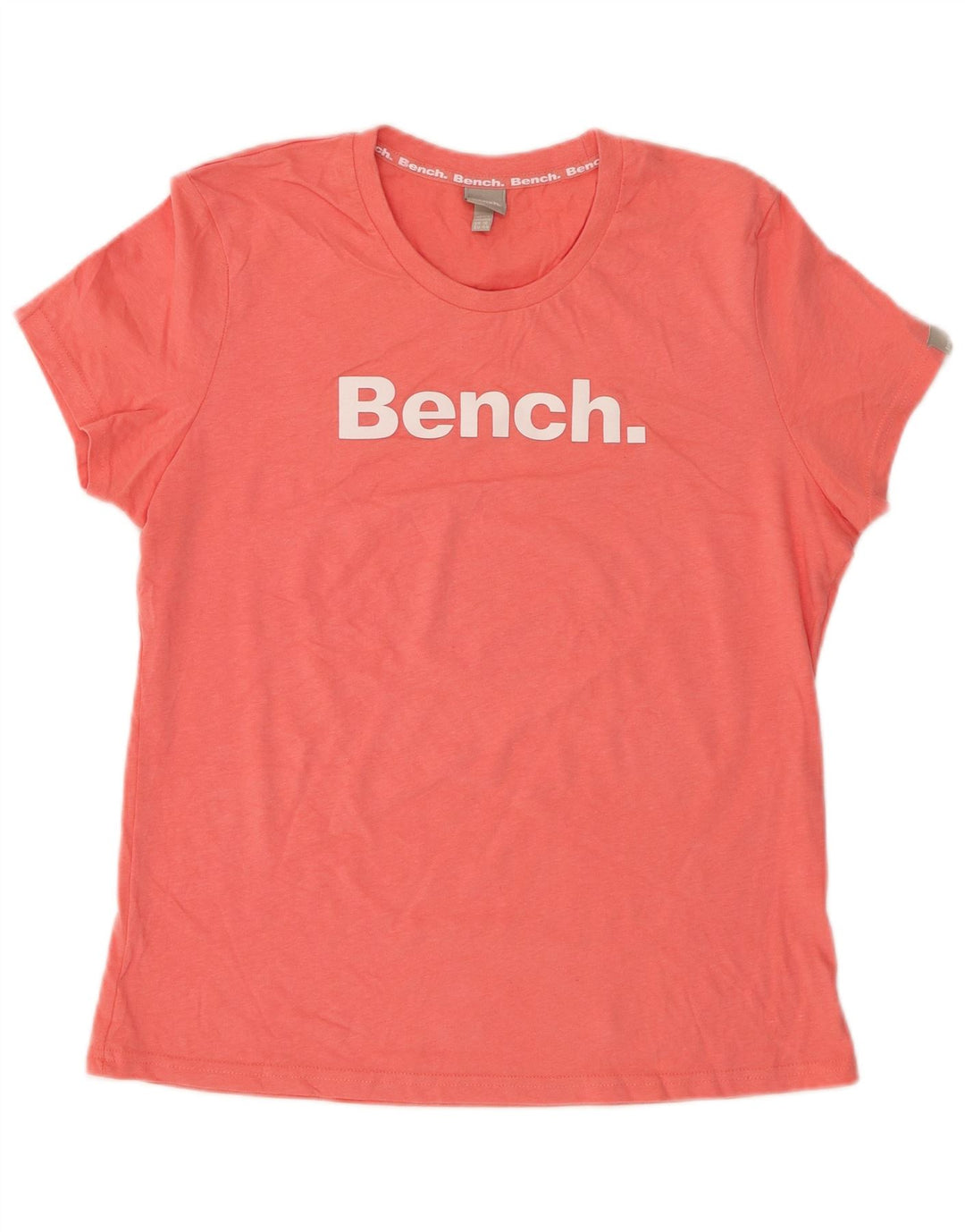 BENCH T-Shirt Graphique Femme UK 16 Large Rose