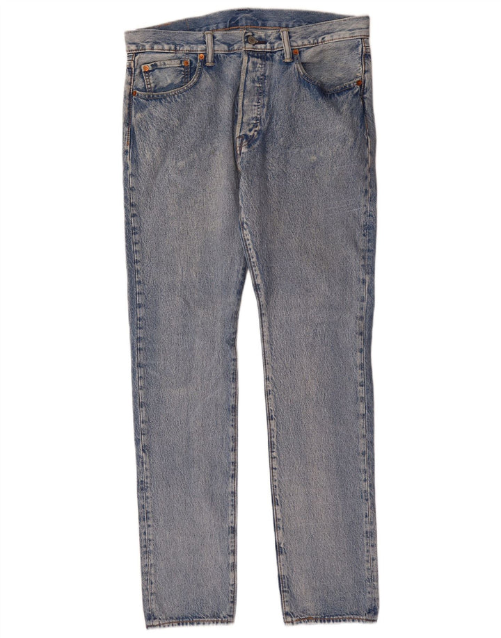 Levi's Jean Droit 501 Homme Bleu W34 L34 Coton
