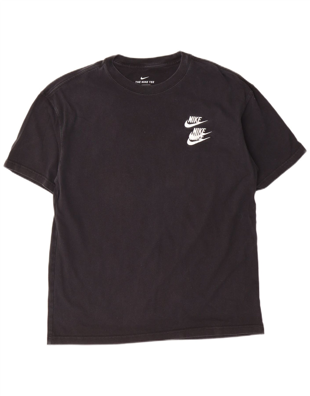 Nike T-shirt graphique pour homme en coton noir moyen