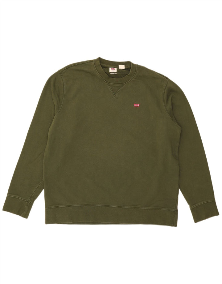 Levi's Sweat-Shirt Standard XL Homme Kaki