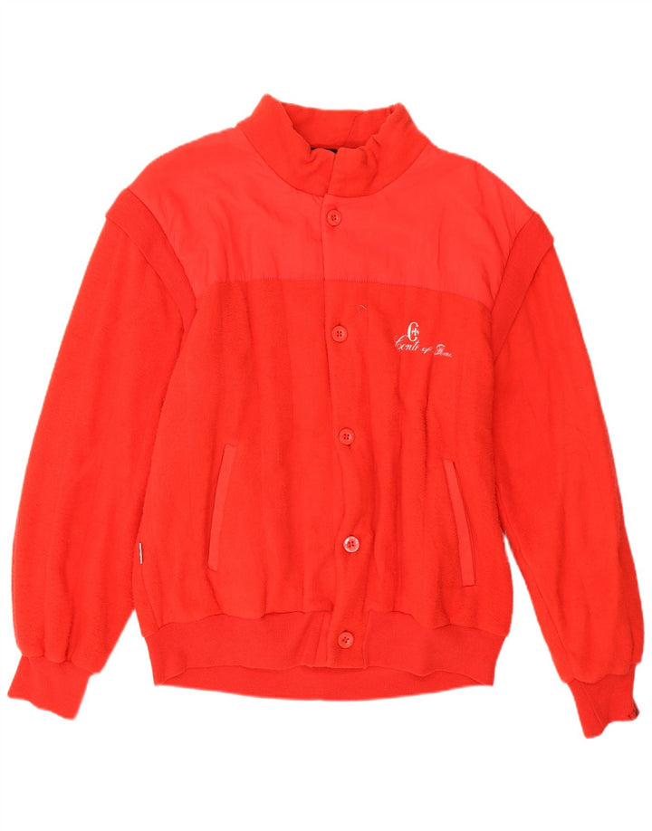 Conte of Florence Pull Cardigan Homme Grand Rouge