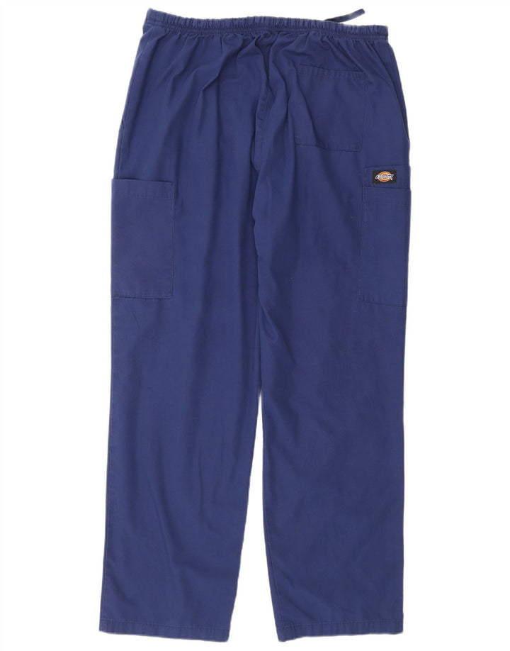 Dickies Pantalon Cargo Regular Homme Large W34 L30 Bleu Marine Polyester