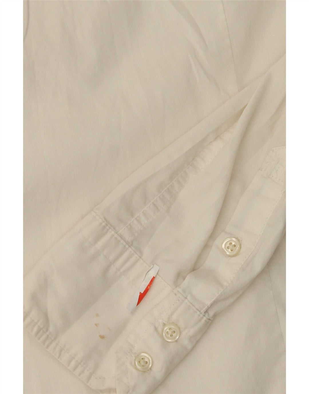Tommy Hilfiger Chemise Femme UK 10 Petit Blanc