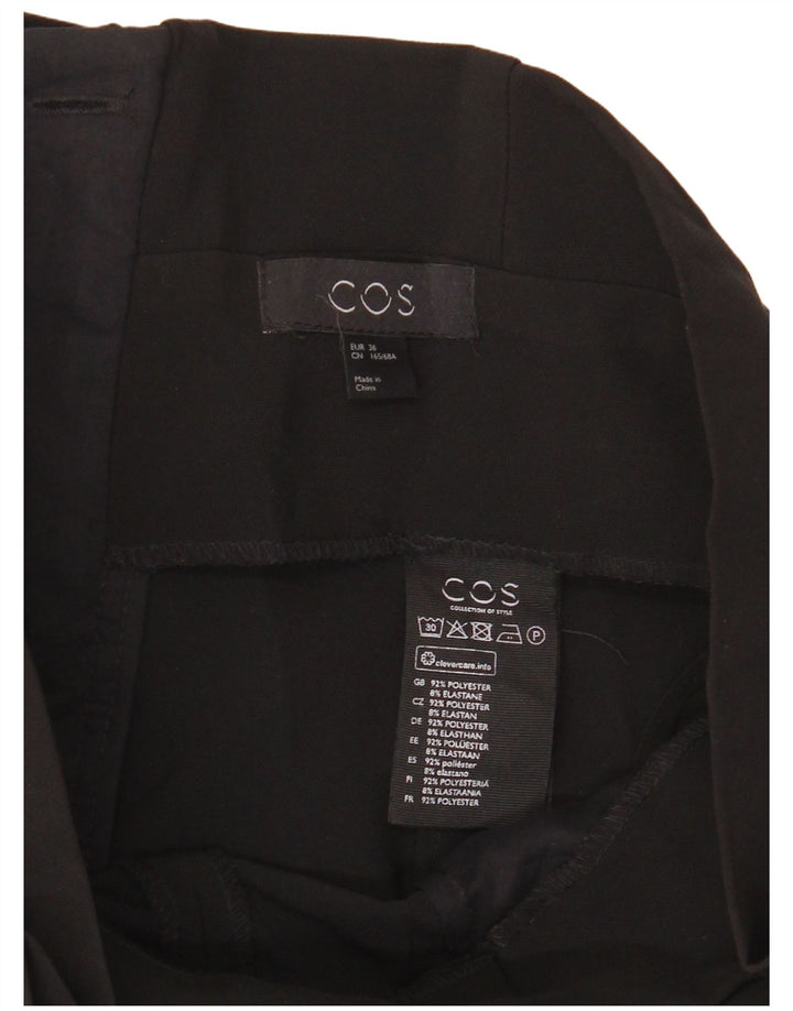 Coast Pantalon sarouel court pour femme EU 36 Petit W30 L23 Noir Polyester