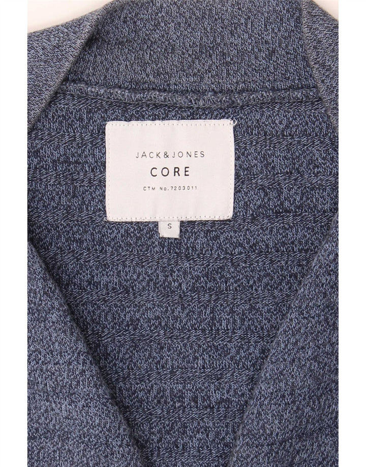 Jack & Jones Cardigan Homme Pull Petit Bleu Marine Rayé