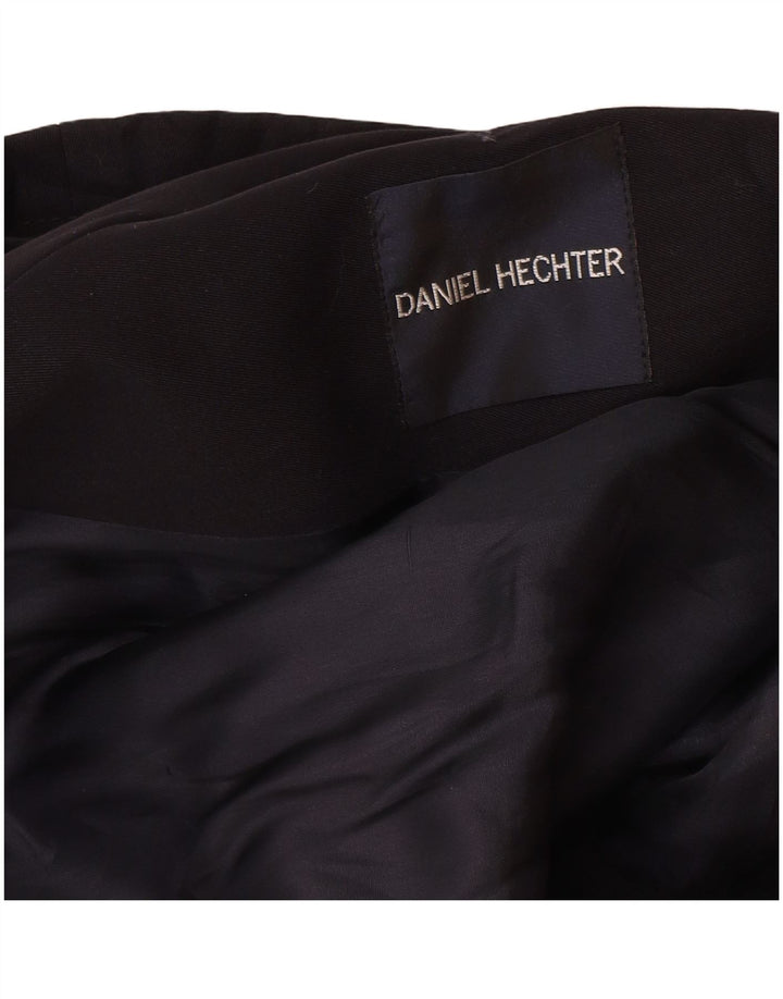 Daniel Hechter Veste blazer croisée pour femme UK 12 Bleu marine moyen