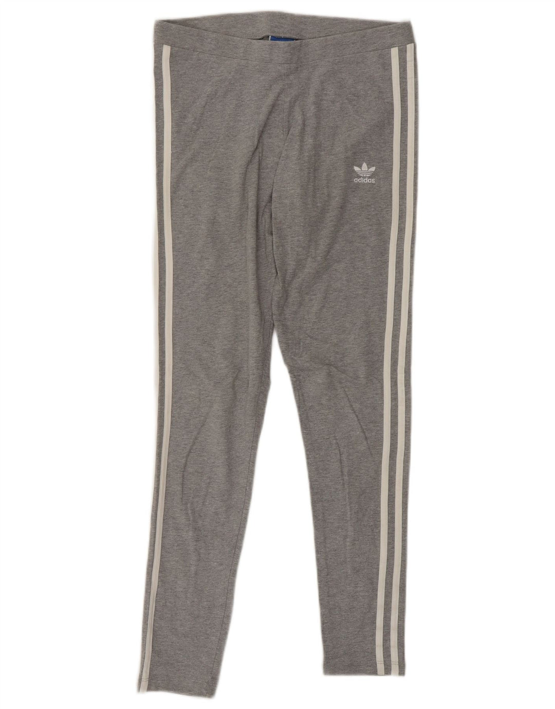 ADIDAS Leggings Femme UK 6 XS Gris Coton