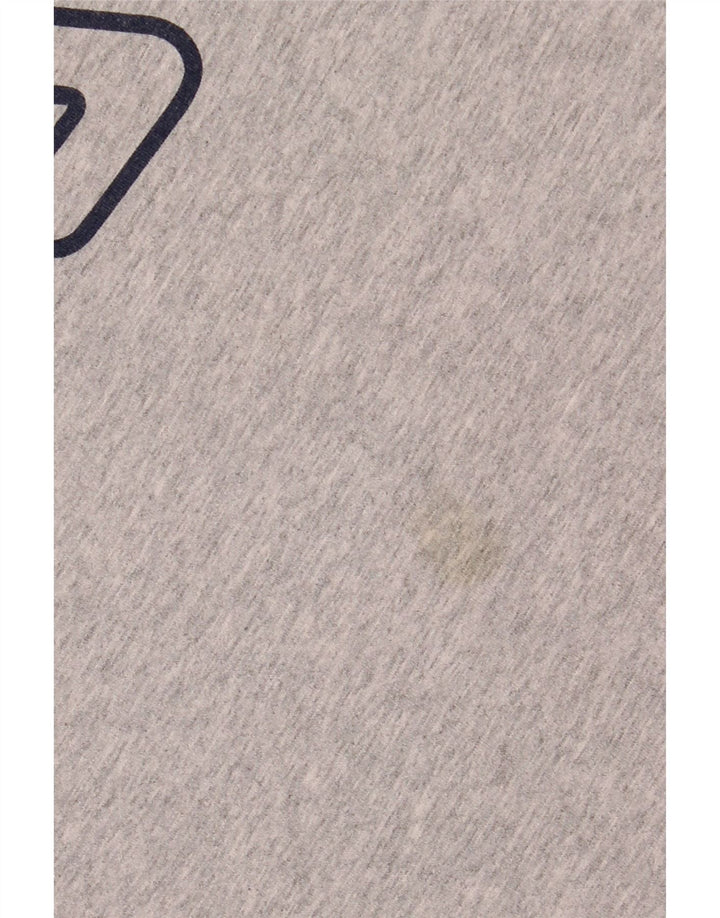 FILA T-Shirt Graphique Homme Gris Moyen Coton