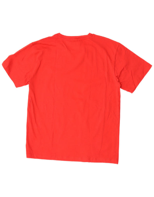 Lotto T-Shirt Homme Top XL Rouge Coton