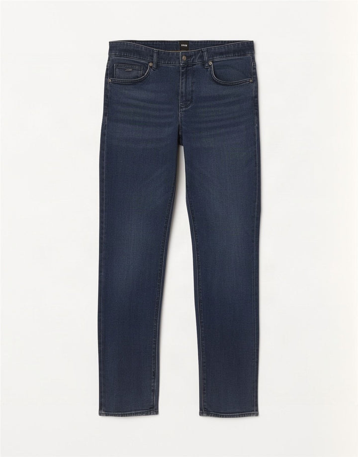 Hugo Boss Jean Slim W32 L30 Bleu Marine Homme