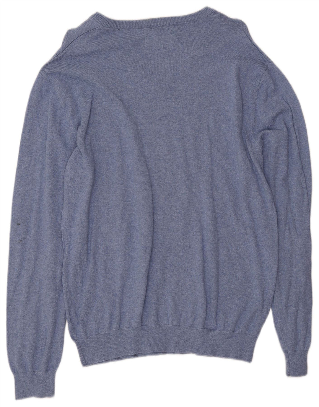 JACK WILLS Pull Col V Homme XL Bleu Coton