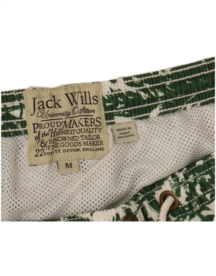 JACK WILLS Short de Bain Homme Vert Moyen Floral