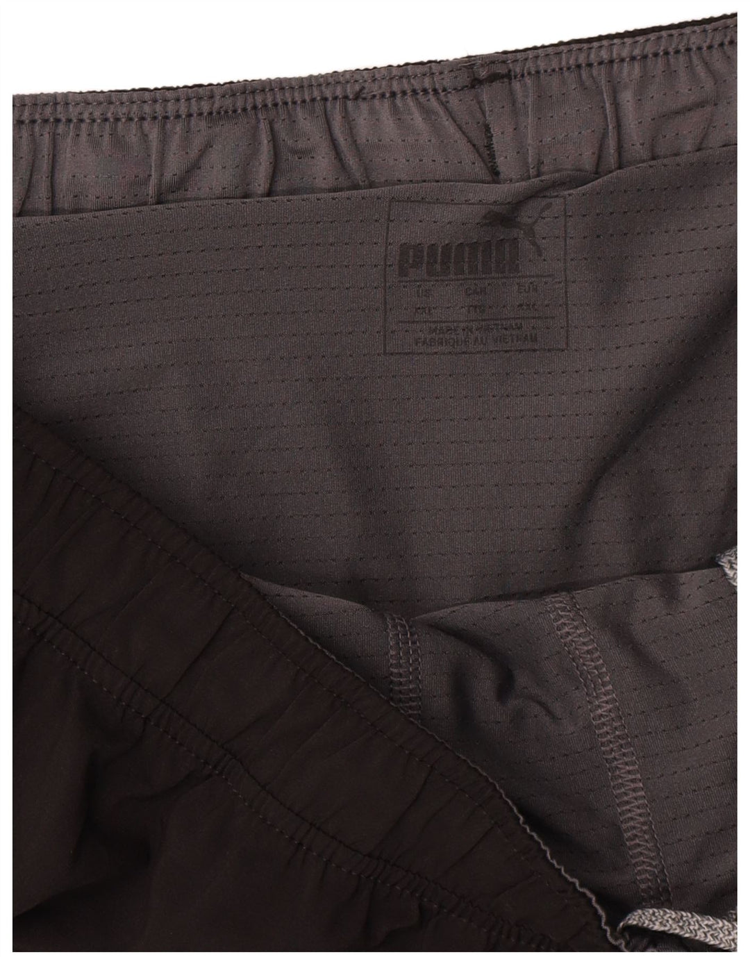 Puma Short de sport graphique pour homme 2XL Noir Polyester