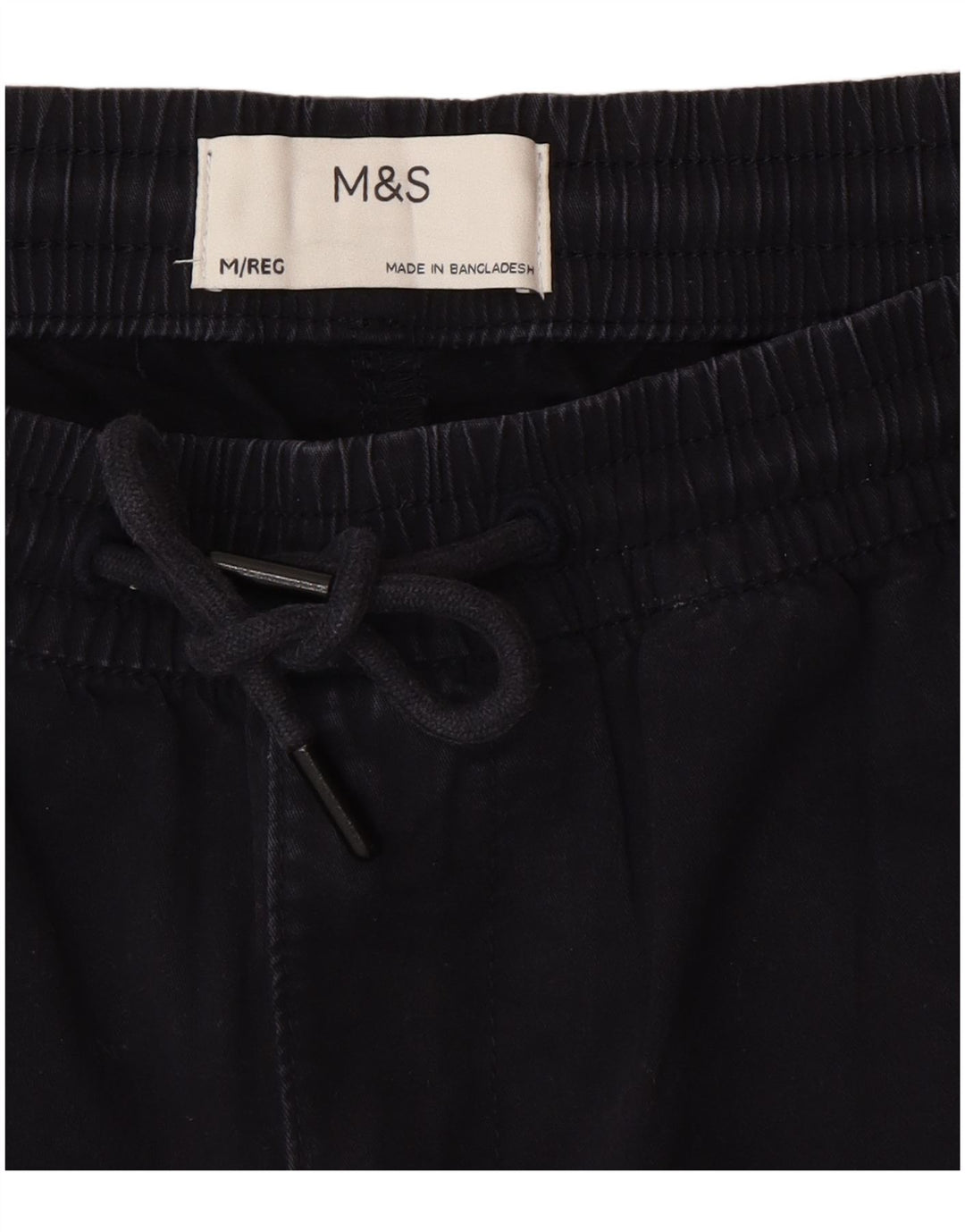 Marks & Spencer Pantalon Chino Droit Homme Medium W32 L29 Bleu Marine