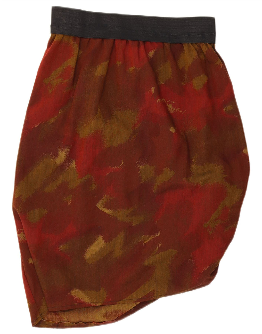 jupe bulle femme vintage W28 camouflage multicolore moyen