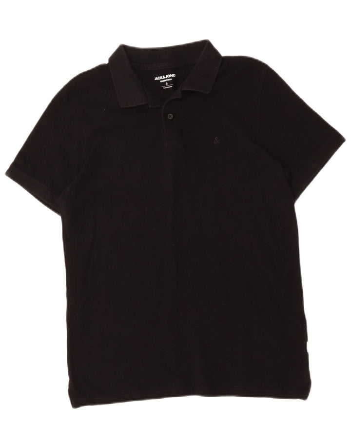Jack & Jones Polo Homme Petit Noir Coton