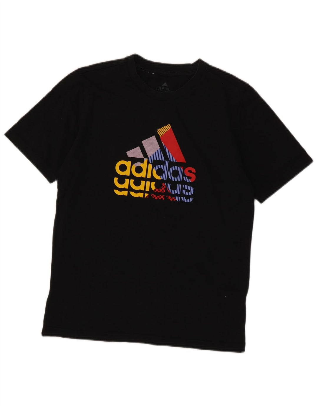 Adidas T-Shirt Graphique Garçon 13-14 ans Noir