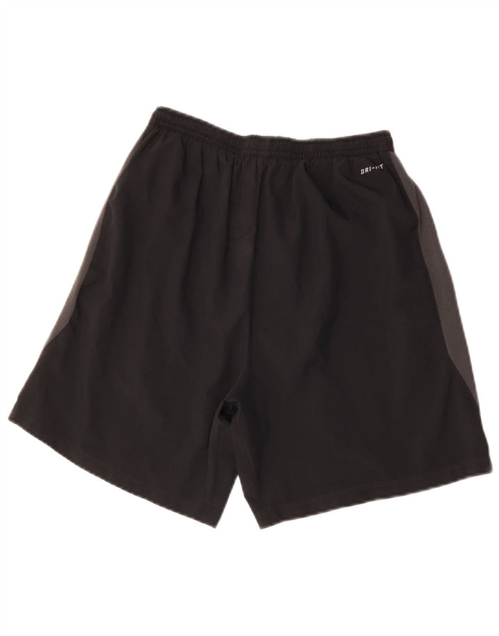 Nike Short de sport Dri Fit pour homme Taille S en polyester color block noir