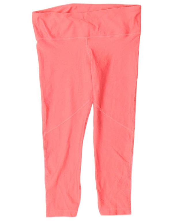 Under Armour Legging Heat Gear Graphic Femme UK 18 XL Rose Polyester