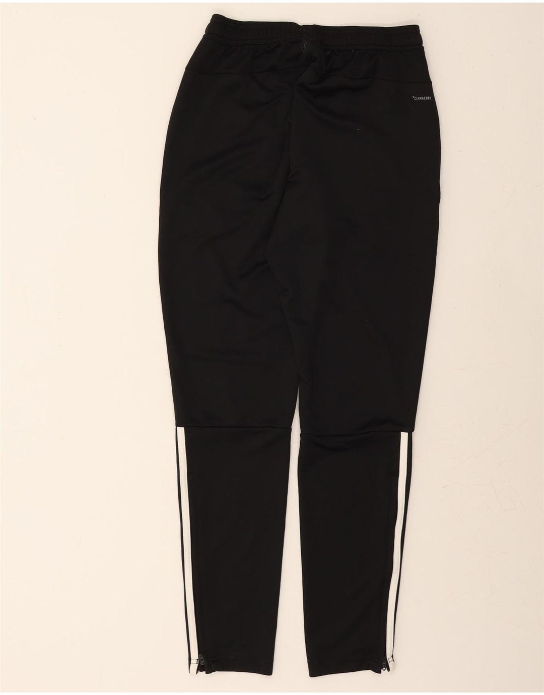 ADIDAS Mens Tracksuit Trousers Small Black Polyester Vintage Adidas and Second-Hand Adidas from Messina Hembry 