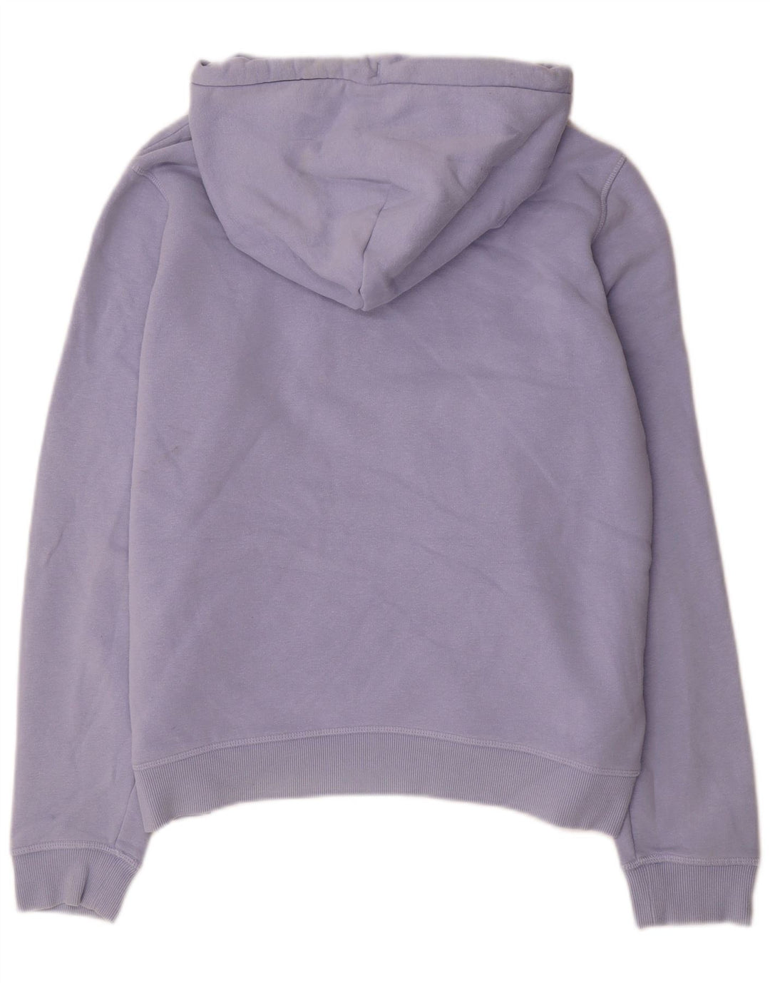 JACK WILLS Pull à capuche graphique pour femme UK 12 Coton violet moyen