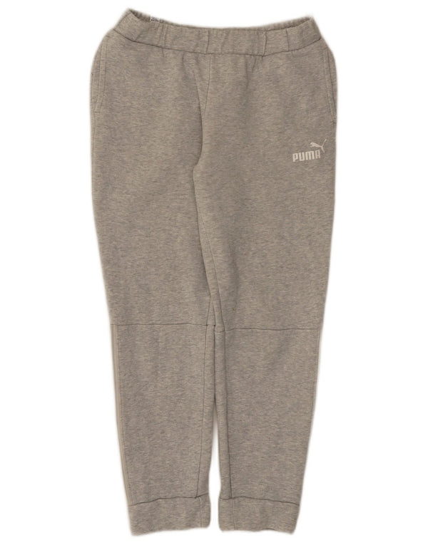 Puma Pantalon de survêtement graphique pour femme UK 6 XS Gris moucheté