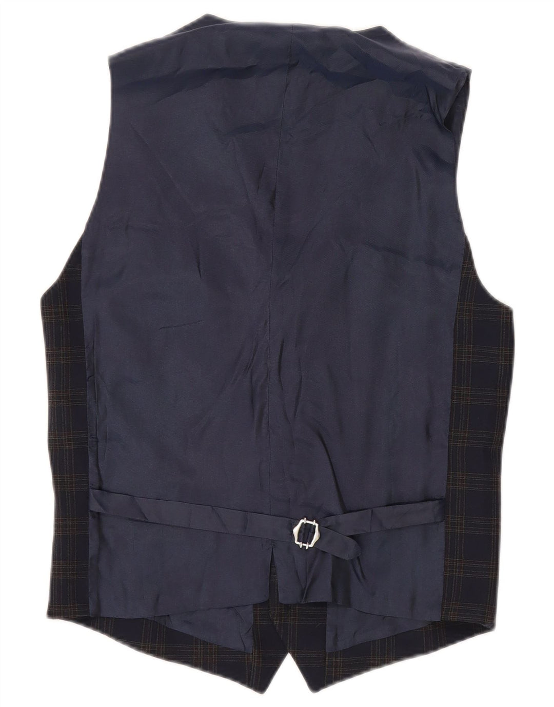 GUESS BY MARCIANO Gilet Homme IT 48 Petit Carreau Bleu Marine Polyester
