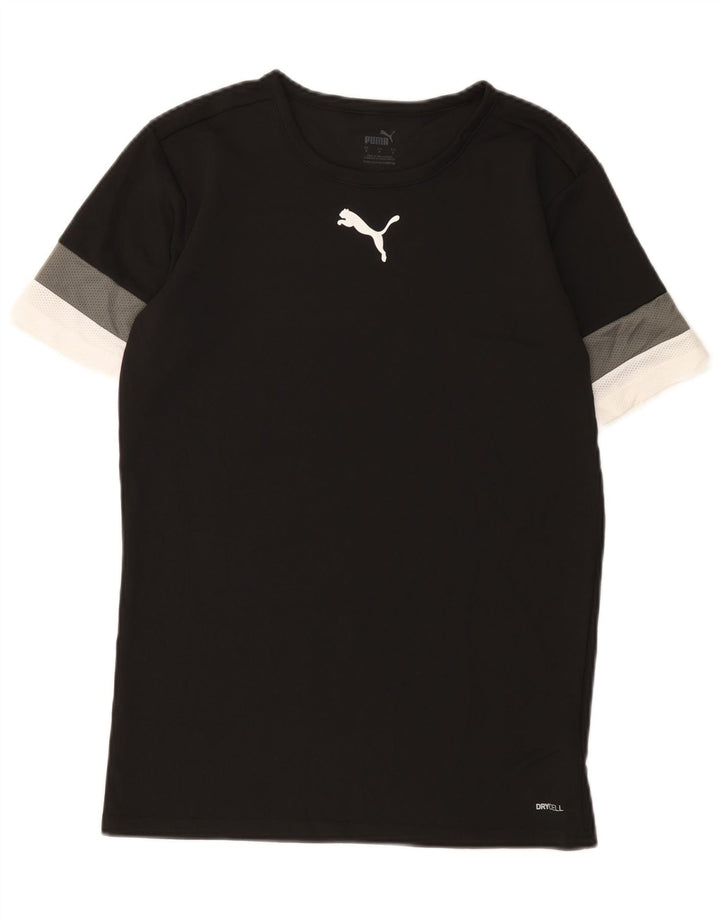 Puma T-Shirt Homme Haut Petit Noir Colorblock Polyester