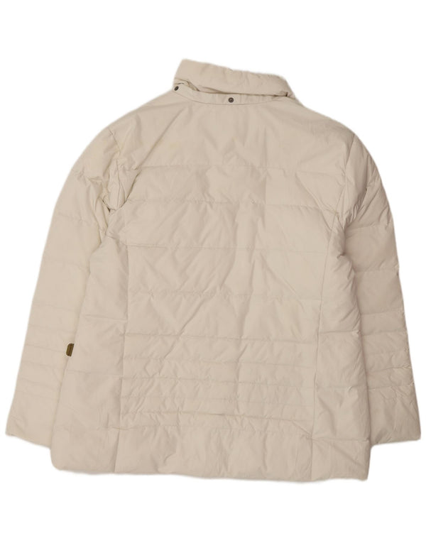 Invicta Veste rembourrée pour femme UK 18 XL Polyester blanc cassé