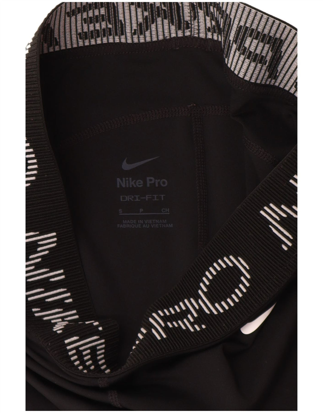 Nike Legging graphique Dri Fit pour femme UK 10 Petit Noir