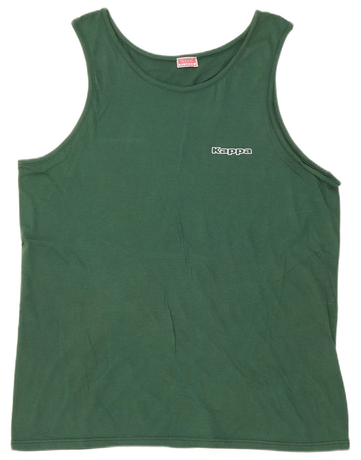 Kappa Débardeur Homme XL Vert