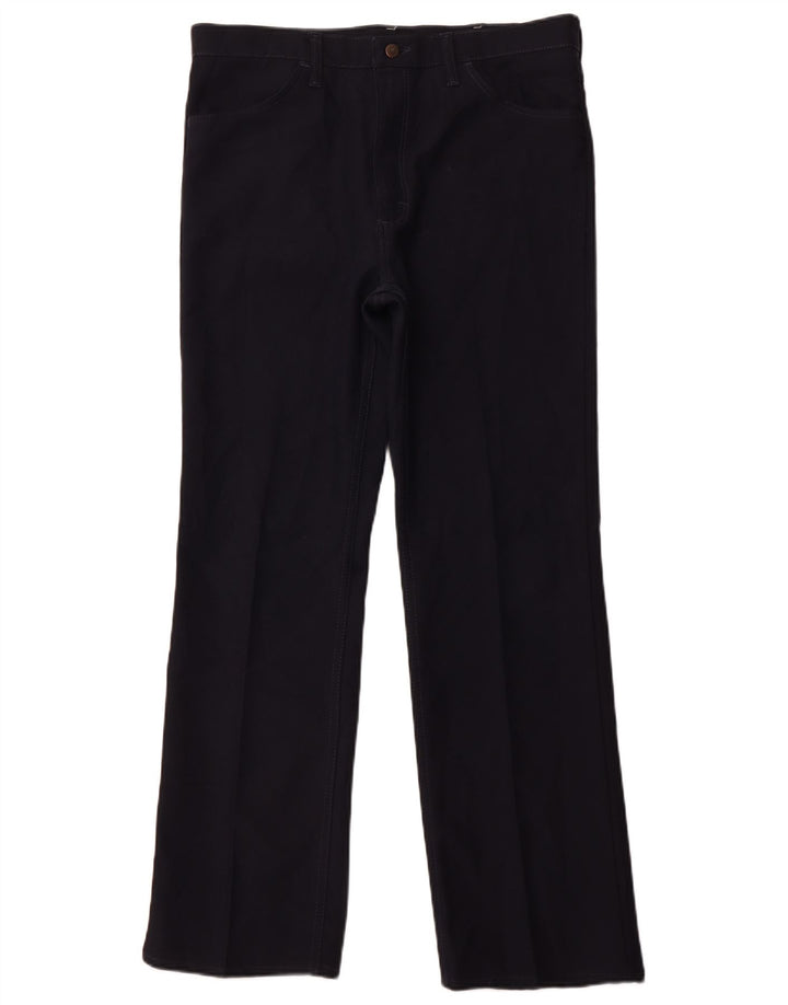 WRANGLER Pantalon décontracté droit pour homme W36 L32 Bleu marine