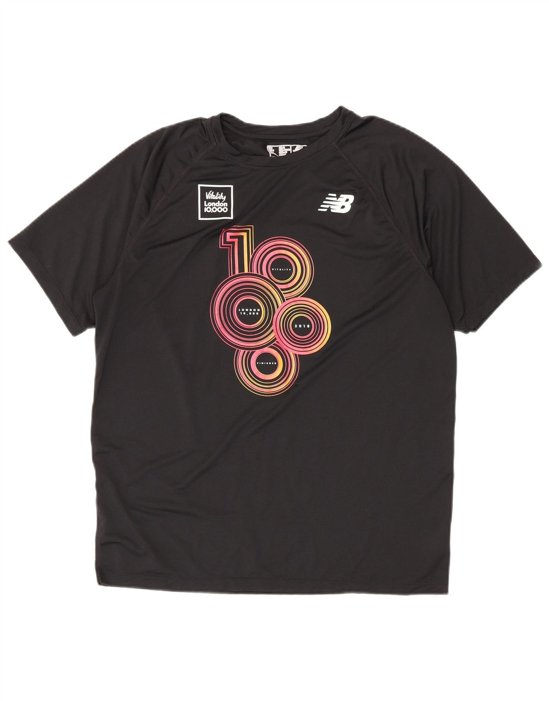 New Balance T-shirt graphique pour hommes Grand noir Polyester