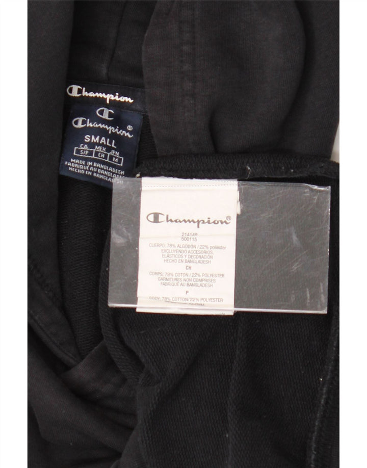 CHAMPION Pull à capuche homme petit coton noir