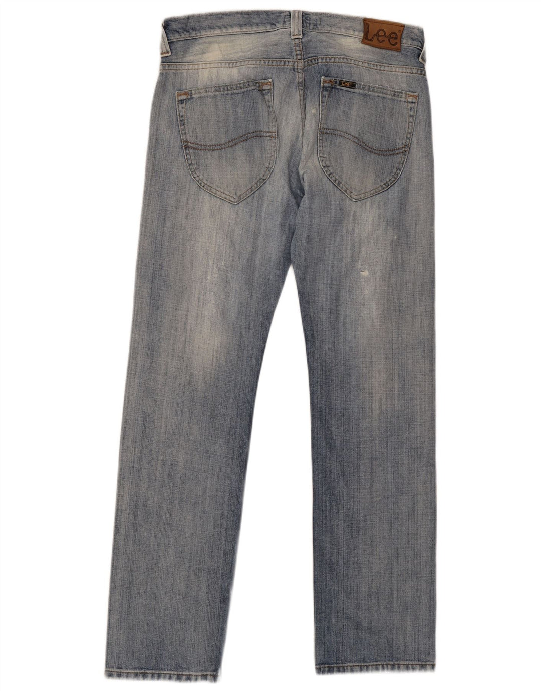 Lee Jean Droit Homme W34 L33 Bleu