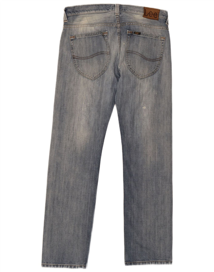 Lee Jean Droit Homme W34 L33 Bleu