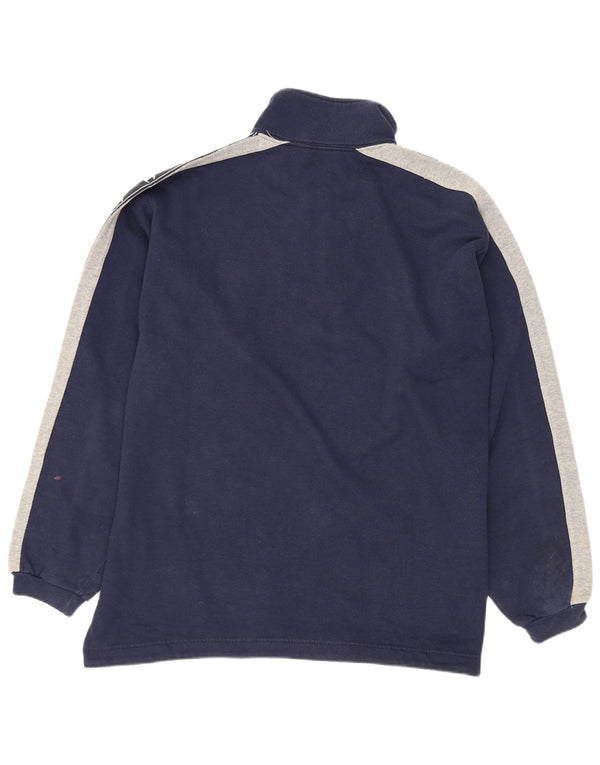 Champion Sweat-Shirt Graphique Homme Bleu Marine Moyen Colourblock