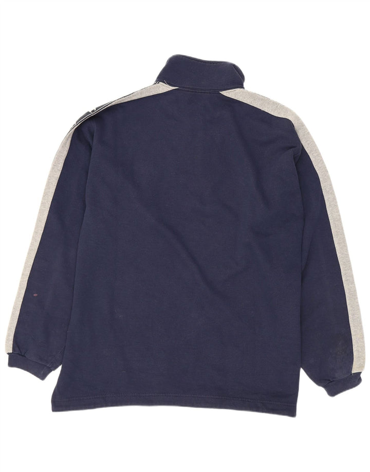 Champion Sweat-Shirt Graphique Homme Bleu Marine Moyen Colourblock