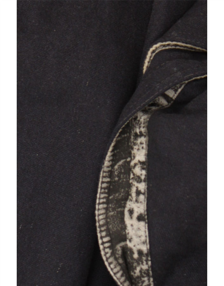 POP 84 Veste Bomber Homme UK 42 XL Bleu Marine Laine