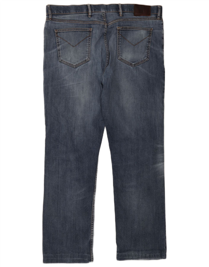 Marks & Spencer Jean droit coupe droite homme W40 L33 bleu coton