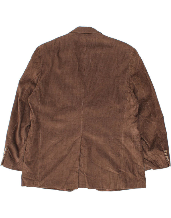 DOCKERS Veste blazer en velours côtelé pour homme US 48 4XL Marron Coton