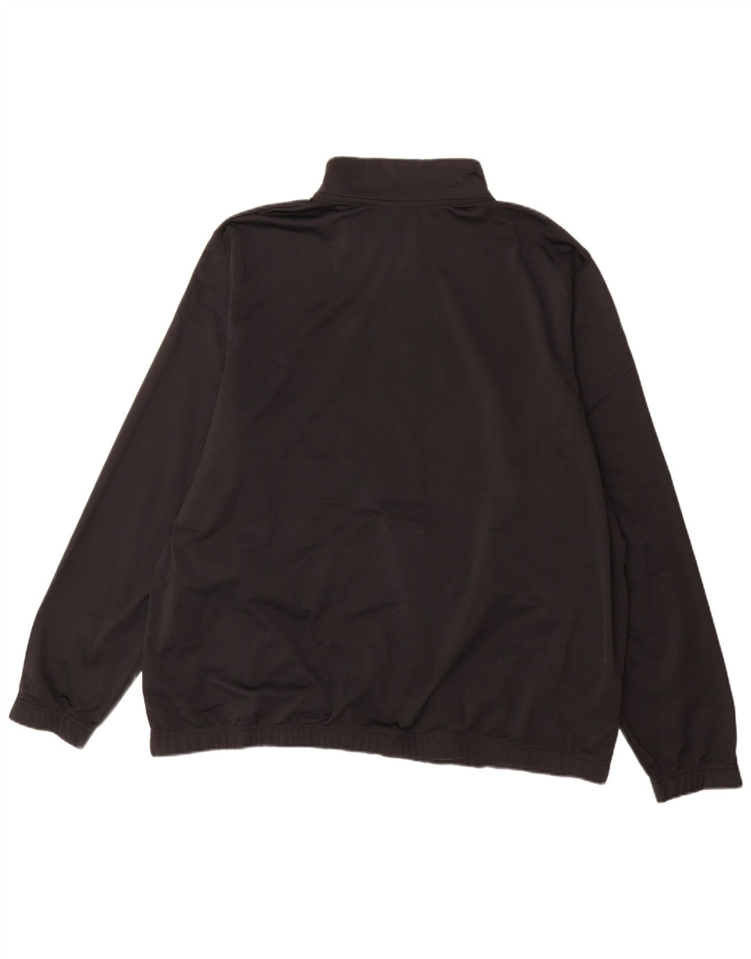 Nike Sweat-shirt à col zippé pour homme 3XL Noir Polyester