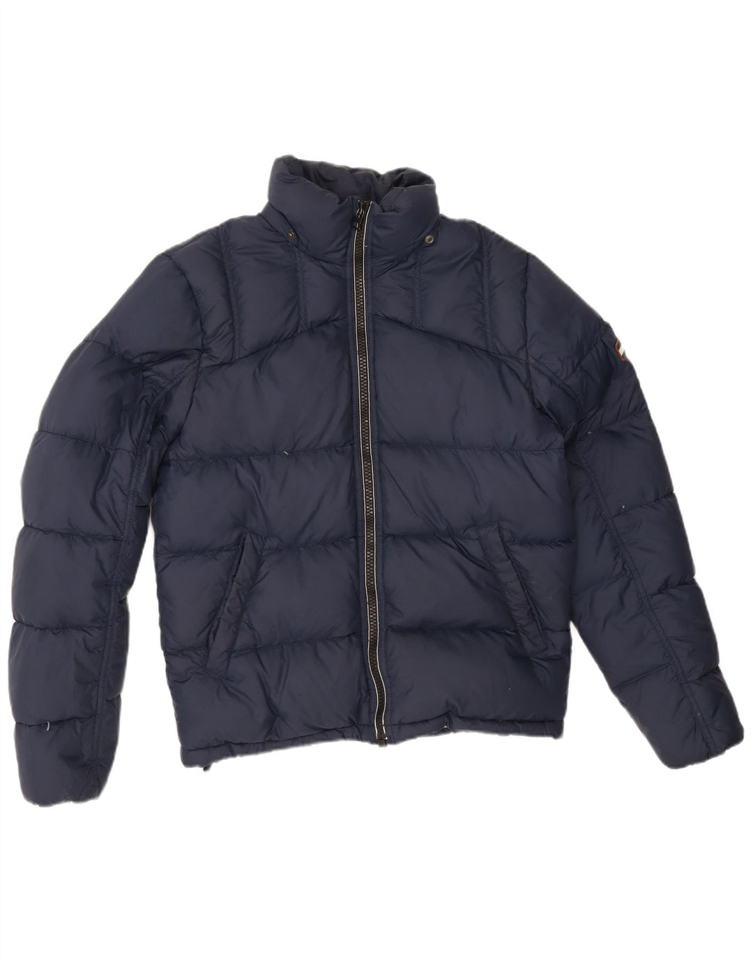 Tommy Hilfiger Veste matelassée pour homme UK 36 Small Bleu marine Polyester